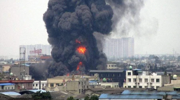 Çində mağazada partlayış nəticəsində səkkiz nəfər öldü 