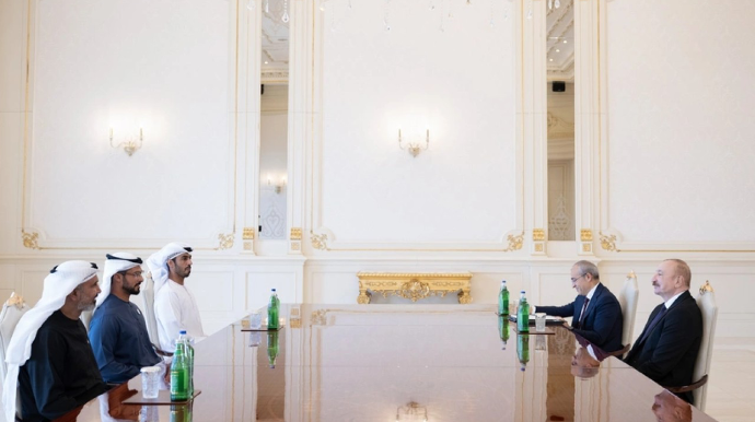 İlham Əliyev BƏƏ-nin şirkət rəhbərlərini qəbul etdi - FOTO