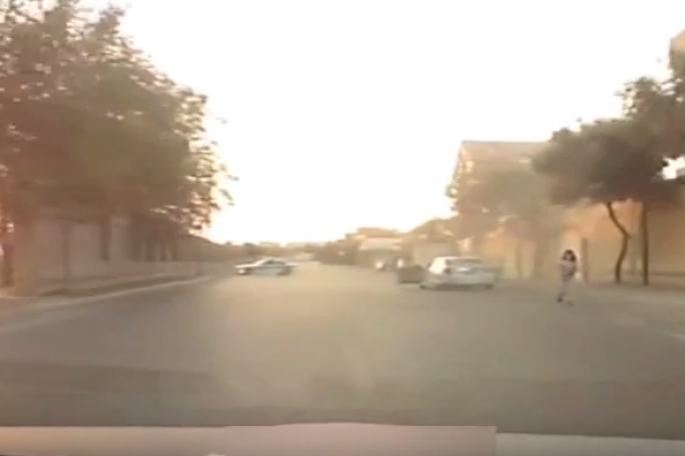 Bakıda qəza törədib qaçan sürücü haqda yeni məlumatlar - VİDEO