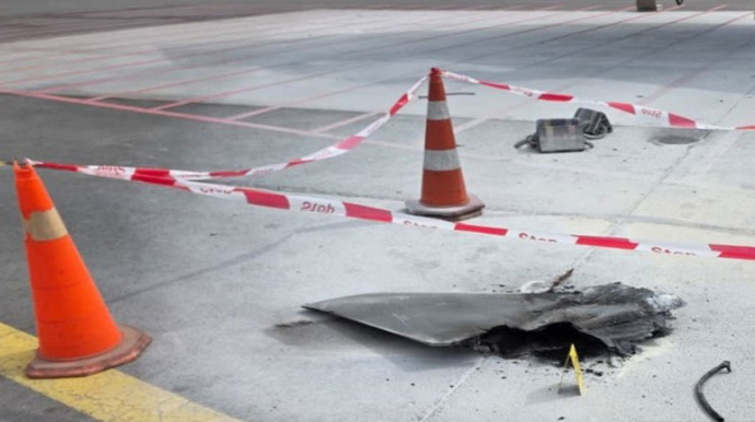 Naxçıvan aeroportunun uçuş-eniş zolağına da zərər dəyib - FOTOLAR 