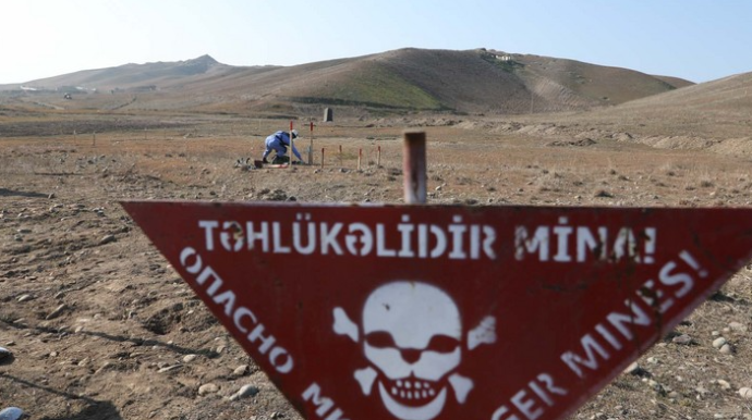 Azad edilən ərazilərdə daha 12 mina aşkarlanıb 