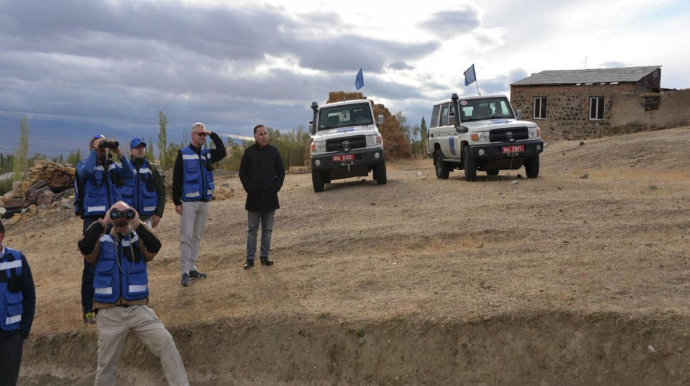 Армения прекратит деятельность миссии наблюдателей ЕС, размещенной на границе с Азербайджаном
