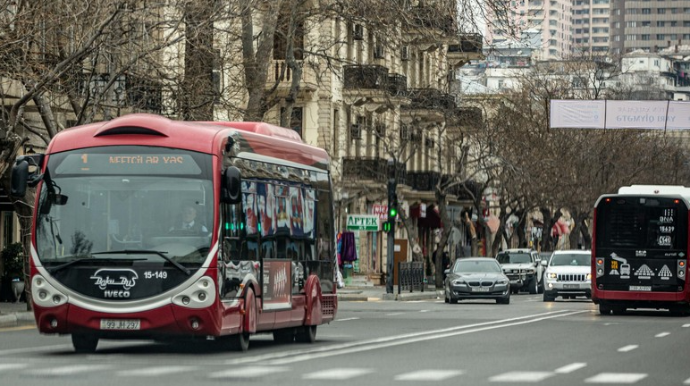 BNA:  "94 avtobusun hərəkət intervalında gecikmələr var"