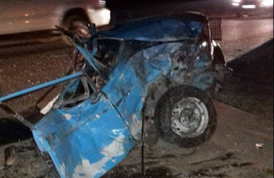 İki «06» toqquşdu; biri iki yerə bölündü – Ölən var - FOTO