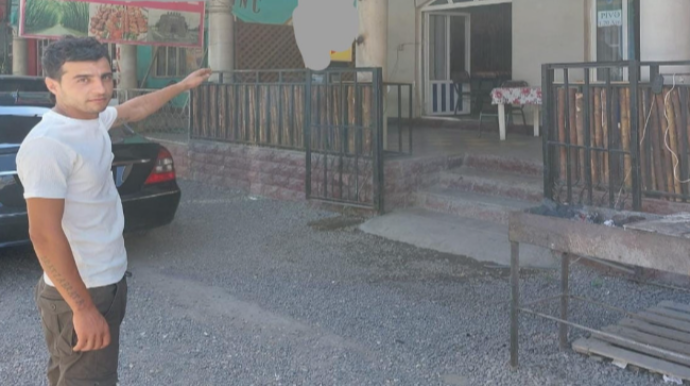 Qubada işlədiyi kafedən oğurluq edən şəxs saxlanılıb - FOTO 