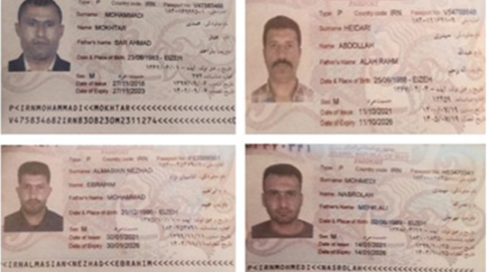 İranlı dəstə Qarabağa bu sənədlərlə keçib - FOTO