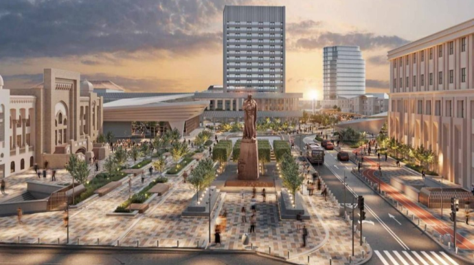 Cəfər Cabbarlı parkında bir arakəsmədə boş yer vardı, ora da… - FOTO 