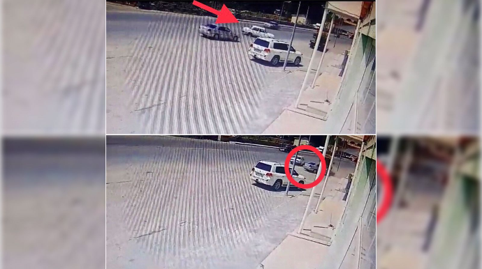 Geriyə dönən “07” “Mercedes”lə yük maşınını toqquşdurdu   - VİDEO