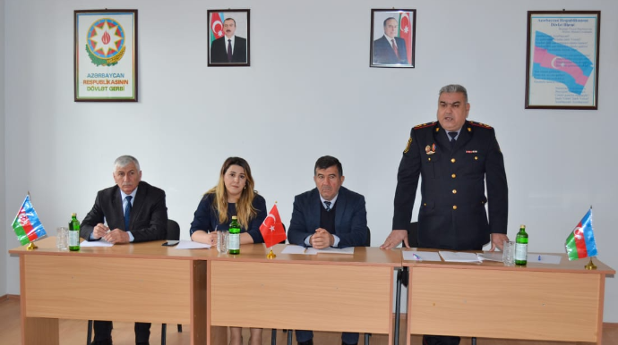 Yardımlıda məktəblilər narkomaniya, erkən nikahlar və məişət zorakılığı ilə bağlı maarifləndirildi - FOTO