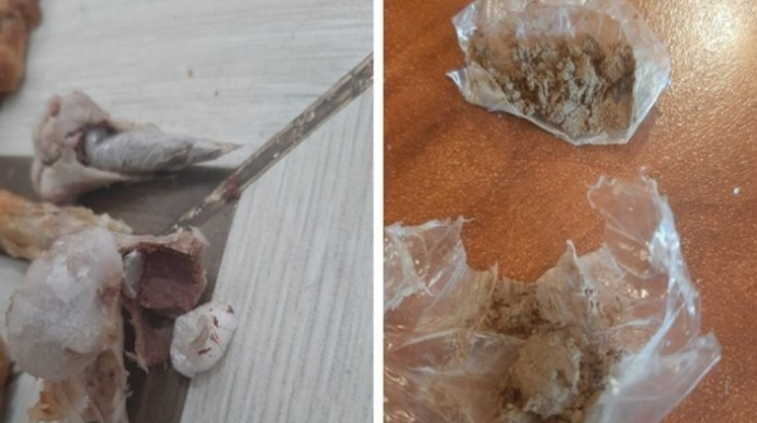 Qadın həbsdəki yoldaşına narkotik keçirmək istədi 