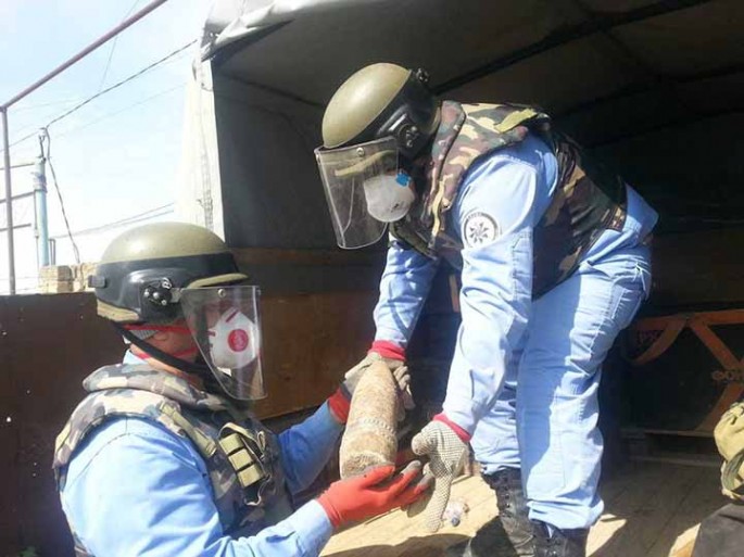 Yol kənarında top mərmisi tapılıb - FOTO