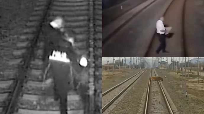 Qatarları qəzaya salmaq istəyənlər var - Ölümlə oynayanlar kimlərdir? - REAL VİDEO  