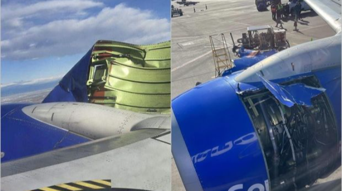 ABŞ-də təyyarədə qorxulu anlar şahid tərəfindən anbaan qeydə alındı - VİDEO 