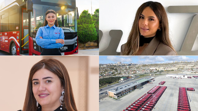 Bakıdakı avtobusları artıq qadın sürücülər də idarə edəcək – RƏSMİ AÇIQLAMA - FOTO 