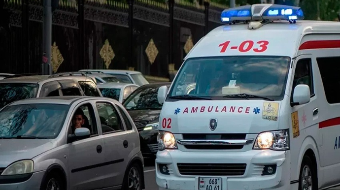 Ermənistanda ağır yol qəzası: onlarla insan yaralanıb 