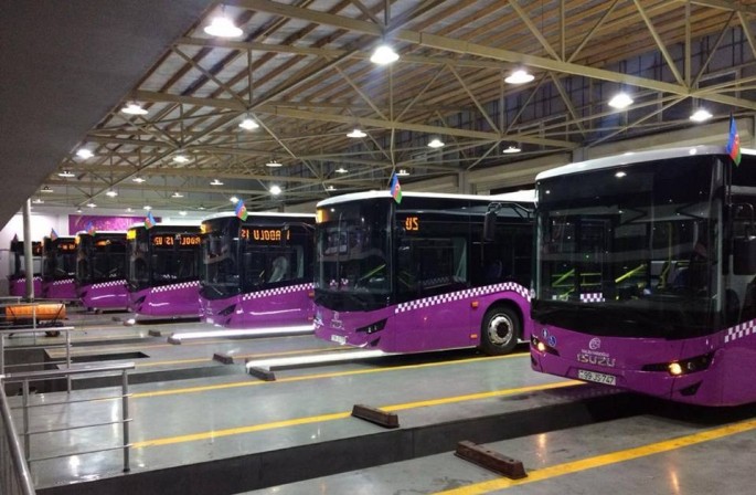 Son 3 ildə Bakıya 152 yeni avtobus gətirilib
