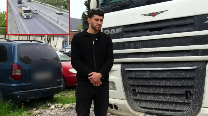 Арестован водитель, управлявший фурой под воздействием наркотиков - ВИДЕО 