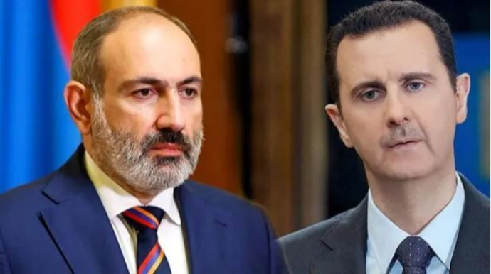 Öz ölkəsindəki problemlərdən başı açılmayan Paşinyan Bəşər Əsədə yardım təklif etdi - VİDEO