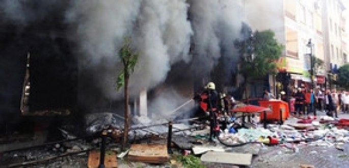 Avtomobil partladıldı: 2 nəfər şəhid olub, 3-ü yaralanıb