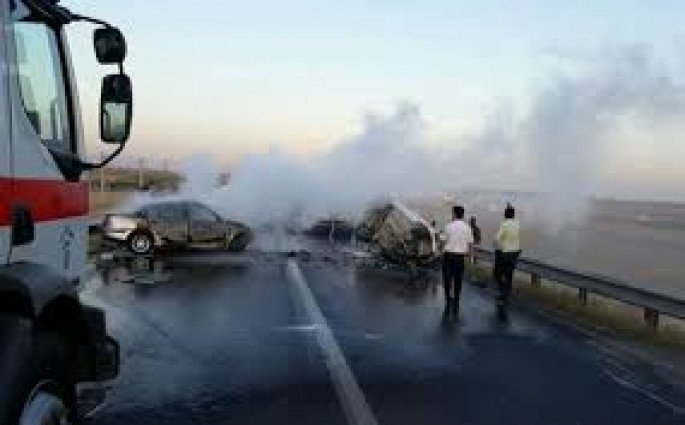 Bakıdakı dəhşətli qəzadan görüntülər yayıldı - VİDEO