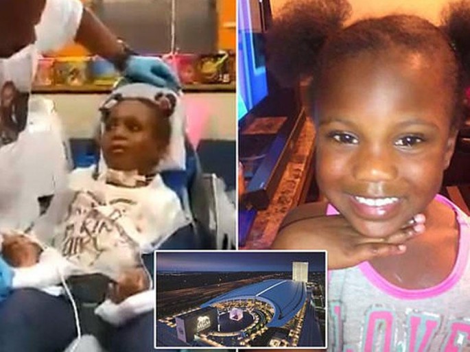 6 yaşlı qızı "tok" vurdu, nə gəzə bilir, nə danışa - VİDEO