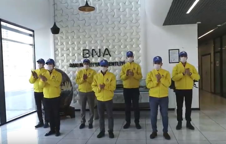 Koronavirusla Mübarizə Fonduna ianə edən BNA həkimlərə də ayrıca təşəkkür etdi - VİDEO