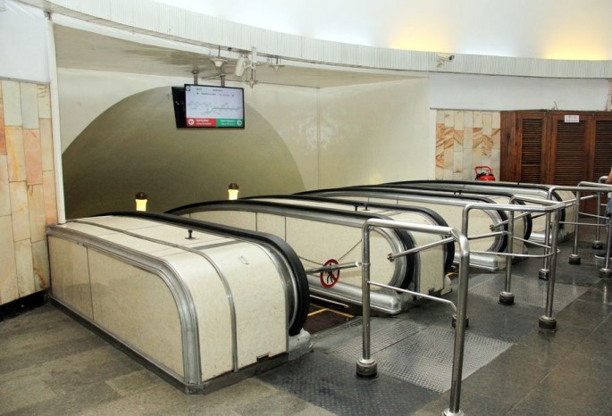 Metronun "Sahil" stansiyası bağlanacaq - FOTO