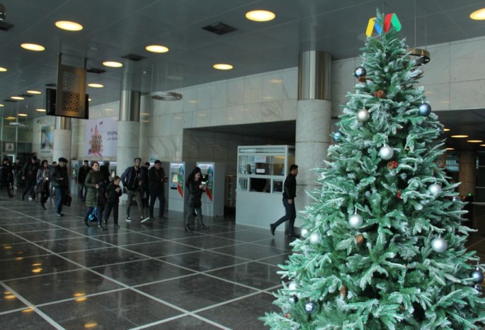 Metropoliten yeni il bayramında sərnişinlərə sürpriz edəcək