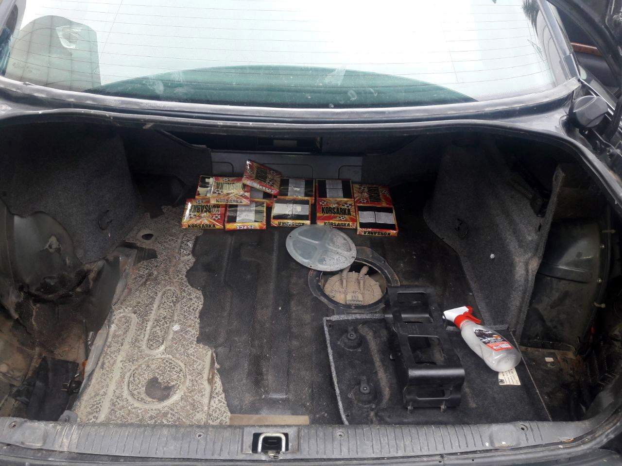 Avtomobildən texniki vasitə aşkar edildi - FOTO