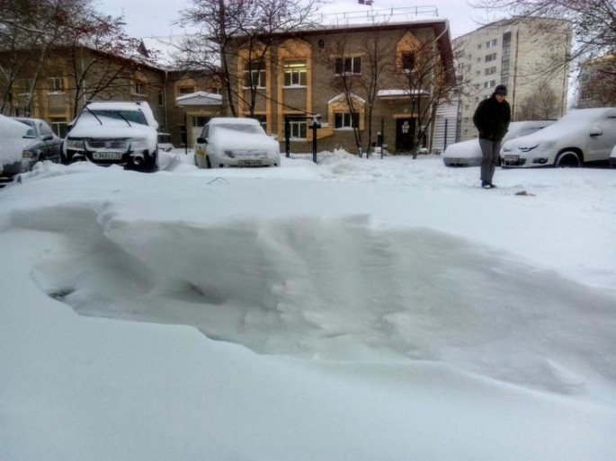 Saxalində külək qadını apardı, daha sonra isə...