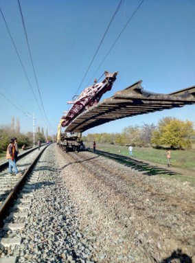 Qarasu-Padar mənzilində 9,2 km-lik dəmir yolu əsaslı təmir olunur – FOTO