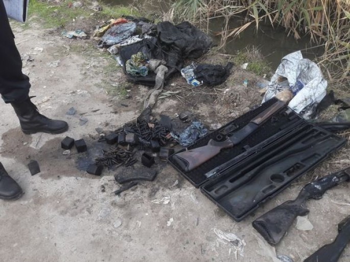 Sumqayıtda külli miqdarda hərbi sursat və silahlar aşkarlandıb – FOTO