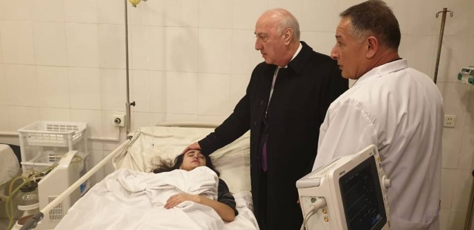 Zakir Fərəcəv qəzada yaralananları ziyarət etdi, aidiyyəti qurumlara göstəriş verdi - FOTO