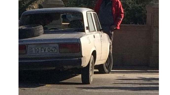 Bakıda iki minik avtomobili toqquşub, 1 nəfər xəsarət alıb - FOTO