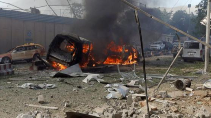 Avtomobil partladıldı; 15 ölü 