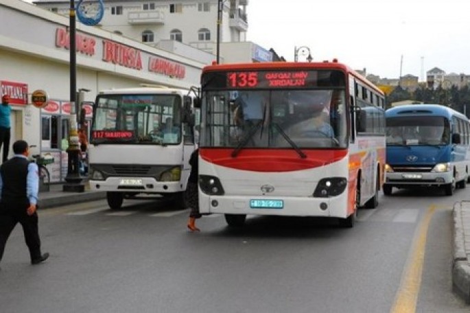 Marşrut xətləri üzrə avtobusların fəaliyyəti adi rejimdə davam edəcək
