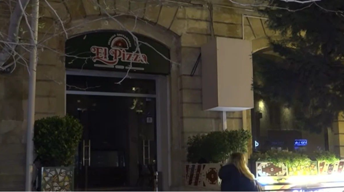 Bakının mərkəzində restoran yandı: "Dəfələrlə dedik, bağlayın buranı" - VİDEO