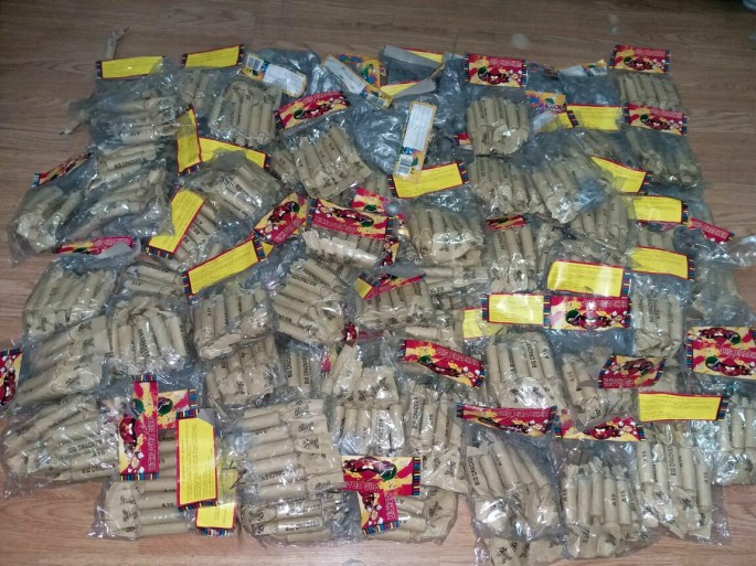 “Sədərək”də partlayıcı oyuncaqlar və pirotexniki vasitələr aşkarlanıb