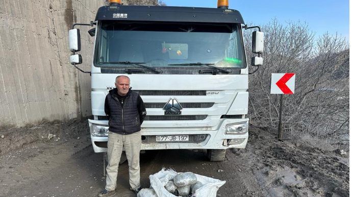 İrandan Azərbaycana 11,7 kq narkotik keçirilməsinin qarşısı alınıb - FOTO