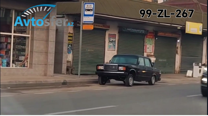 В Баку задержан водитель автомобиля без номера и с изменениями в конструкции - ВИДЕО 