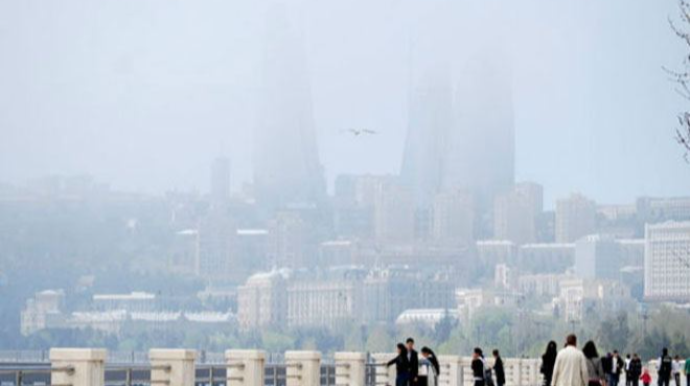 Bakıda və Abşeron yarımadasında tozlu hava şəraiti müşahidə olunur