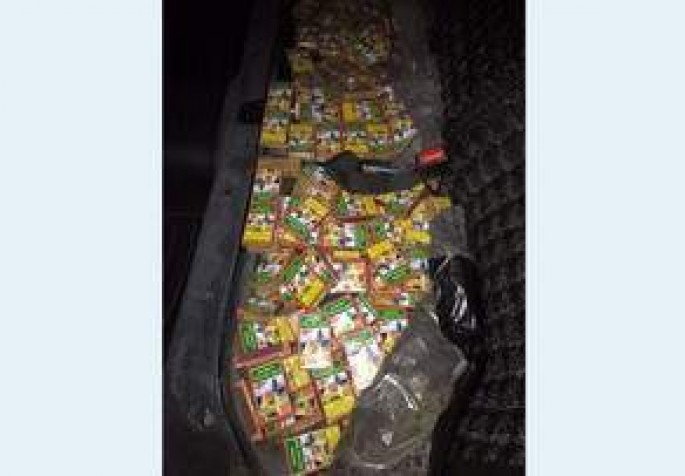 Avtomobildən 355 ədəd pirotexniki vasitə aşkar edilib