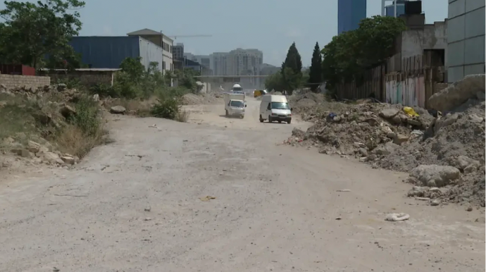 Bakıda yol tikintisi niyə dayandırılıb? - VİDEO 