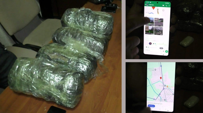 İran vətəndaşına narkokuryerlik edən şəxs həbs edildi  - FOTO