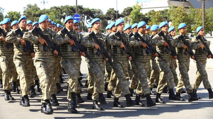 Azərbaycan ordusu Qələbə Paradına hazırlaşır YENİ - VİDEO