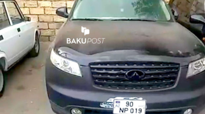 DYP altı aydır təmirdə olan maşına cərimə yazıb - VİDEO - FOTO