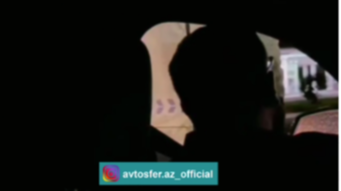 Sürücü ilə yol polisinin mübahisəsi: kim haqlıdır?   - VİDEO