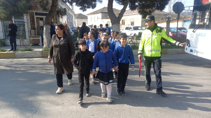 DYP məktəblilərlə maarifləndirici görüş keçirdi - FOTO  - FOTO