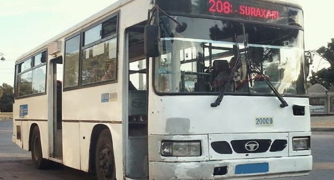 Bakıda sərnişin avtobusu piyadanı vurub