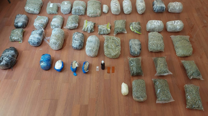 Yardımlıda dərədə gizlədilən 39 kq narkotik aşkarlanıb   - FOTO